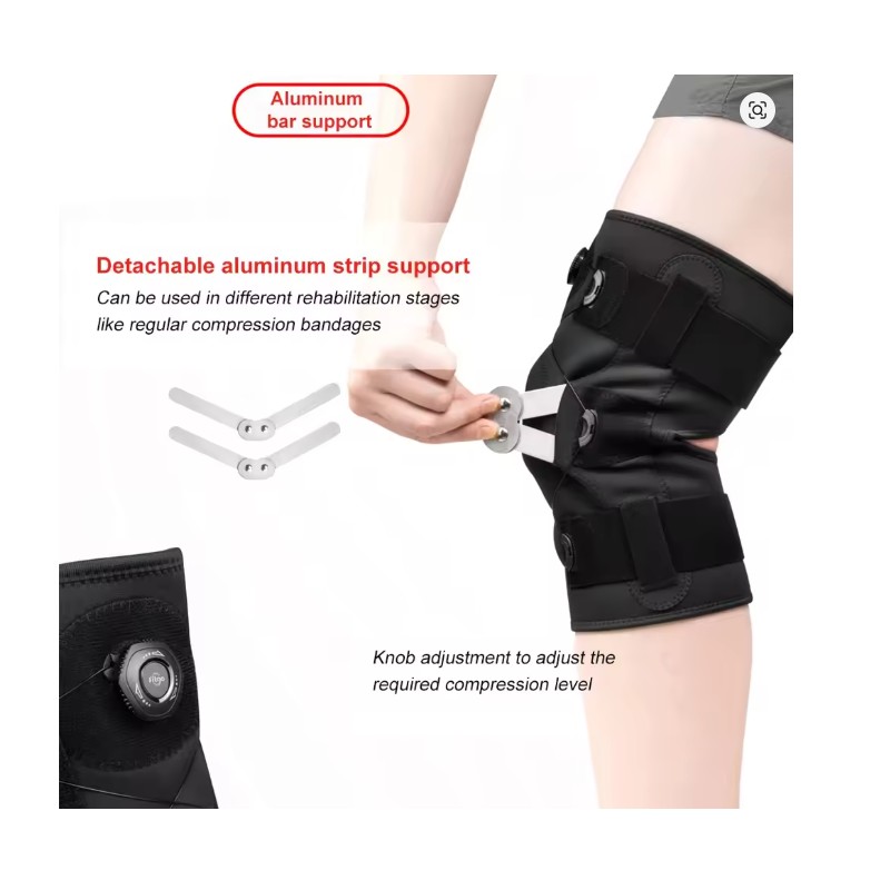 Toolzia Hinged Knee Brace with Side Stabilizers