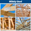 LOYORTY 20PCS Truss Plates, 3x6 Inch Pronged Truss Mending Plates,