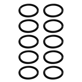 Mr O-Ring 387 Buna/Nitrile O-Ring, 50A Durometer, Black, 18' ID, 18-3/8" OD, 3/16" Width (Pack of 10)