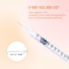 Herramienta desechable de 1 ml/cc, 30 g de 1/2 pulgada,