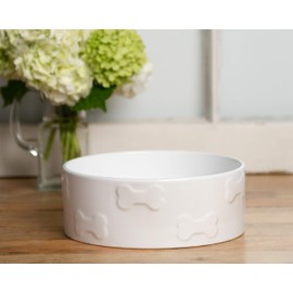 MANOR WHITE LRG 8.5" BOWL, 8 CUP