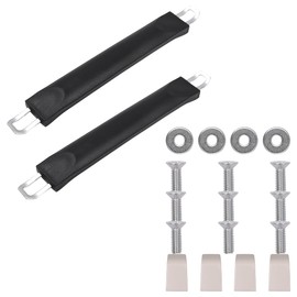 Tiardey 2PCS Suitcase Handle Replacement Black Handle Replacement for Suitcase Box Luggage Case Guitar Bag