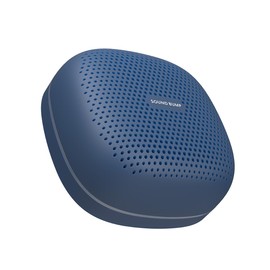 Radius SOUND BUMP: Portable Bluetooth Speaker with MicroSD Card/Wide FM/IPX5 Waterproof SP-S15BTB (Midnight Blue)