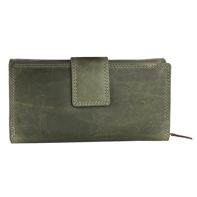 Chunkyrayan Women’s Real Leather XXL Wallet, RFID Protection Including Leather