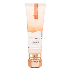 & Honey Melty Moist Hand Cream (Lust), Pink Rose Honey Scent, & Honey Hand Care, 1.8 oz (50 g)