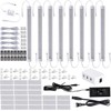 LABOREDUCER Under Cabinet Lighting Wired Plug in or Hardwired Warm