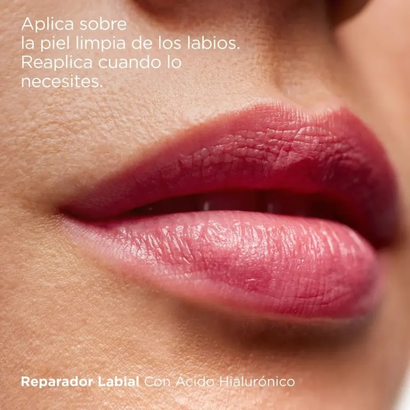 Balsamo Reparador Labial Stick Rosa Con Ácido Hialurónico 4g Isdin