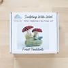 Felted Sky Forest Toadstools Needle Felting Kit Learn How to