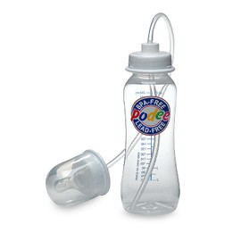 Podee Hands Free Baby Bottle - Anti-Colic Feeding System 9 oz (1 Pack - Classic)