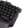 One Handed Keyboard Mouse Set Wired 35 Keys RGB Backlight