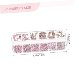 BIUDECO Ab Flatback Nail Art Diamonds Multi Shape Decorative Rhinestones for Manicure Sparkling Nail Gems for DIY Crafts Personal Use for Fingernails