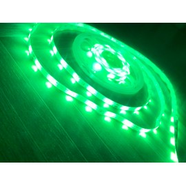 LED Strip Light, 4 Meters, 240 SMD LEDs, Waterproof, 24V, Self-Adhesive Glow Cove Light (Green)