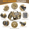 WINSEE Service Dog Vest Harness for Medium Dog, Tactical Working