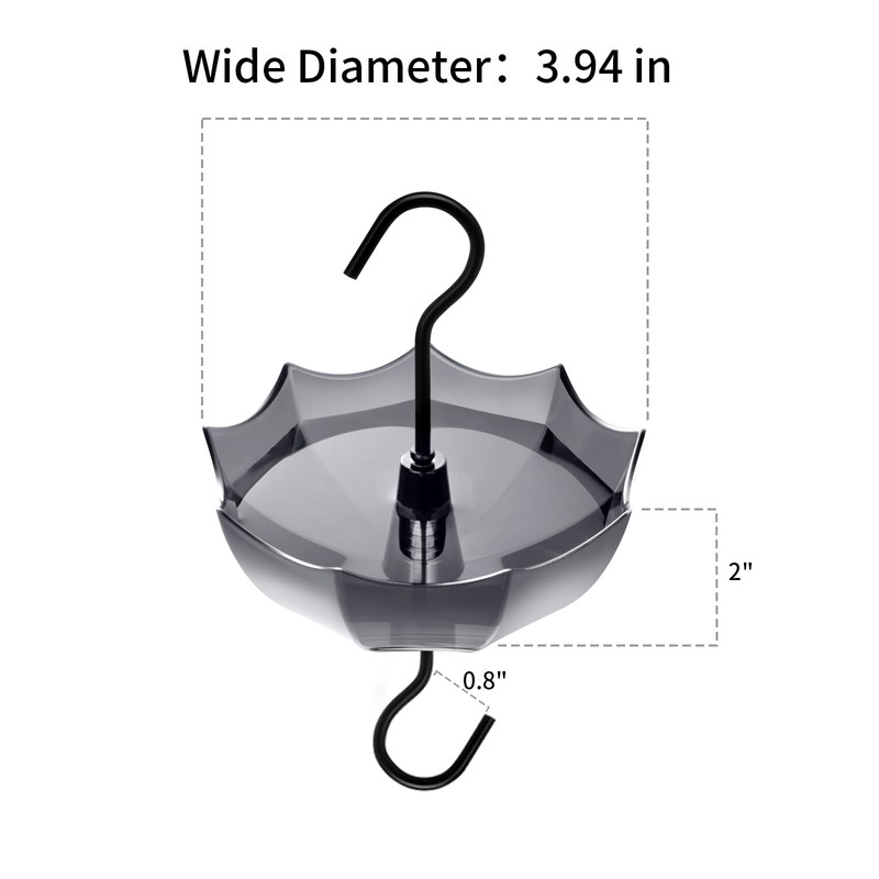 TERULF Foso de hormigas para comederos de colibríes