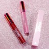 evpct evpct 2Pcs Mauve & Dark Red Matte to Glitter