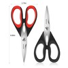 2-Pack Kitchen Scissors All Purpose, Heavy Duty Kitchen Shears for