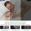 ORIA Digital LED Alarm Clock, Bedroom Alarm Clock, Large Display