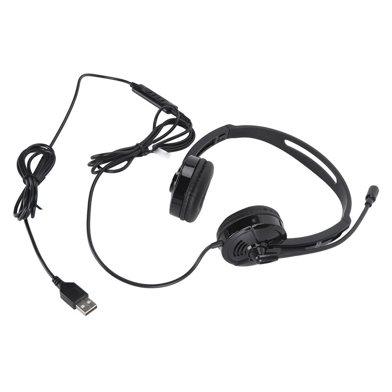 Telephone Headset Professional Noise Reduction Microphone Mute Office Phone Headset