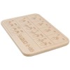 Spruchreif Engraved breakfast board, school gift for boys and girls,