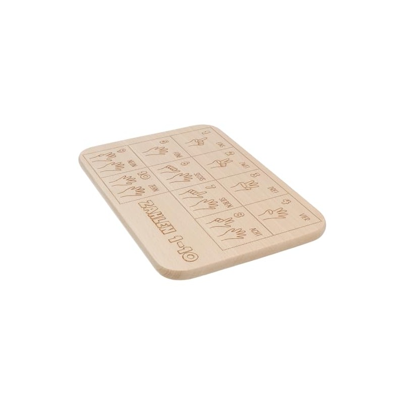 Spruchreif Engraved breakfast board, school gift for boys and girls,
