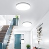 SunRider LED Flush Mount Ceiling Light Fixture with Night Light,