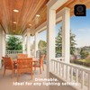 SLEEKLIGHTING GU24 LED Light Bulb, 2 Prong Light Bulb -
