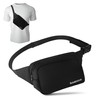 Rasfalo Bum Bag for Men and Women, Large Capacity Belt