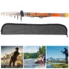 Carbon Fiber Hard Adjustable Mini Pocket Fishing Pole Mini Ultrashort