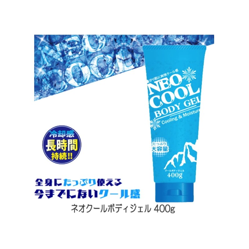 NEO FRONTIER Neo Cool Body Gel, 14.1 oz (400 g)