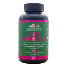 Milk Thistle Cardo Mariano Ultra De 120 Cápsulas Veganas