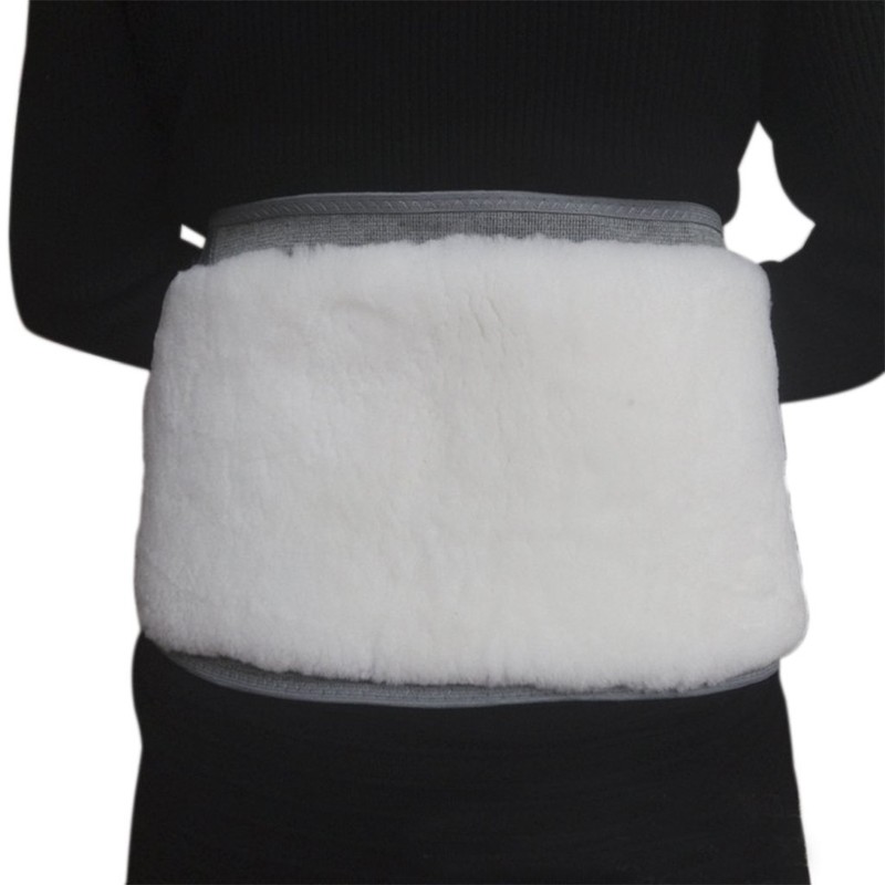 Afinder Women's Men's Back Warmer Elastic Kidney Warmer Wool Cashmere