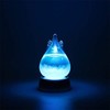 4" LED Rotating Display Base for Crystals Glass Art, Colorful