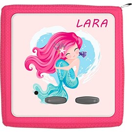 TheSmartGuard Folie passend für die Toniebox | Schutzfolie Sticker | individuell anpassbar | Kleine Meerjungfrau mit Name personalisiert