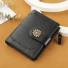 Lavemi Womens Leather Wallet Small Compact RFID Blocking Credit Card