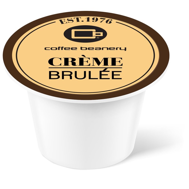 Crème Brulee Coffee Pods by Coffee Beanery | 12ct Medium