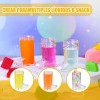50pcs Mini Vasitos Botas Vaqueras Con Sombrero Para Fiesta