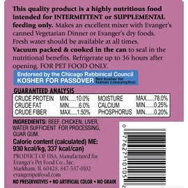 Evanger's Heritage Classics Beef with Chicken & Liver for Dogs - 12, 12.5 oz Cans