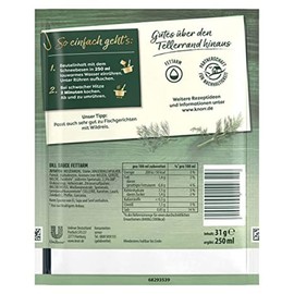 Knorr Feinschmecker Dill Sauce Fettarm (Low Fat Dill Sauce) 31g