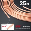 3/16" Brake Line Kit,25 ft 3/16 Copper Coated Brake Line