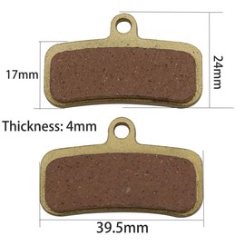 KOOLEVER Brake Pads 2 pcs Sur Ron Brake Pads Electric Dirt Bike Brake Pads for Sur-Ron Light Bee X/S Segway X160,Front & Rear Disc Motorcycle Parts,Surron Light Bee Electric Bike Durable Replacement
