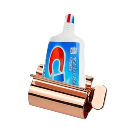 YOOTASIO 1 Piece Tube Squeezer Toothpaste Squeezer Toothpaste Dispenser 3.5*3.5*4cm 304 Stainless Steel Squeeze the last drop of tube products Suitable for extruding toothpaste, facial cleanser,