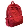 GAMLFL Canvas Backpack for Women Retro Aesthetic Rucksack Basic Backpack