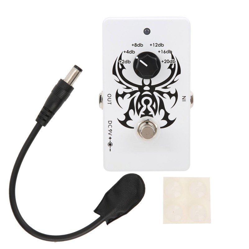 Guitar Effect Pedal Boost True Bypass Adjustable Portable Instrument Accessory