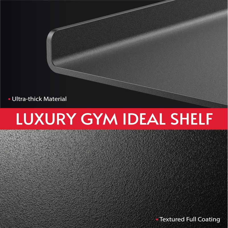 Home Gym Storage Shelf Only, Adjustable Gym Equipment Organizer Wall