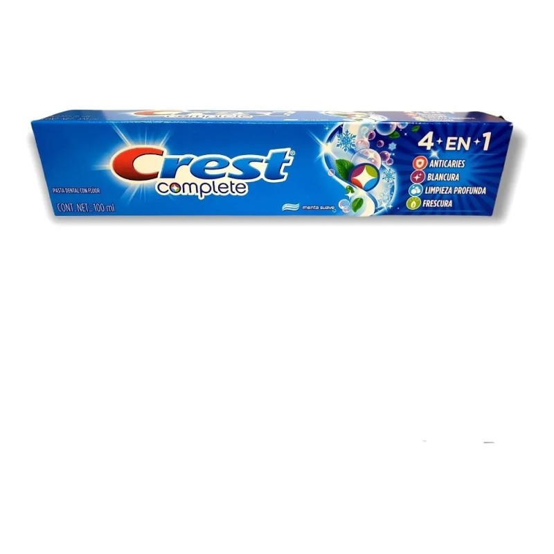 Crema Pasta Dientes Crest Complite 100