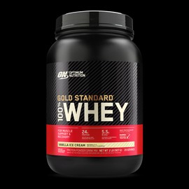 Optimum Nutrition 100% Gold Standard Whey Vanilla Ice Cream 2lbs