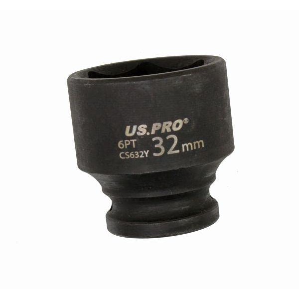 US PRO Tools 32mm Impact Socket 1/2" Drive 6 Point
