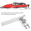 Ship Model Aluminium Alloy Suction Water Rudder RC Boat Semiimmersed