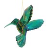 Gisela Graham : Christmas Decoration : Peacock Acrylic Hummingbird