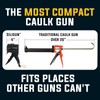 SILIGUN Caulking Gun - Patent Design - Anti Drip Mechanism